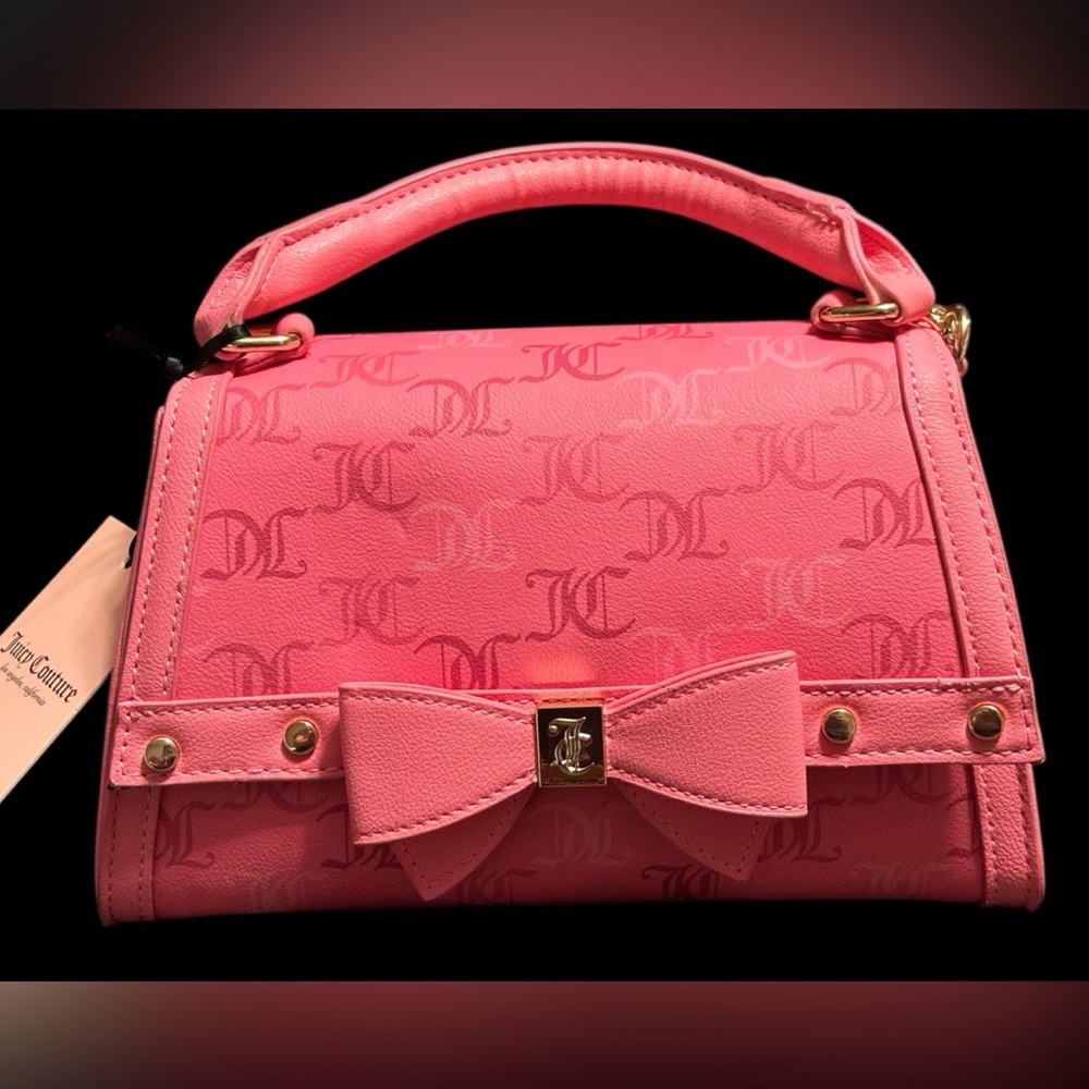 NWT•Juicy Couture Pink Lemonade crossbody